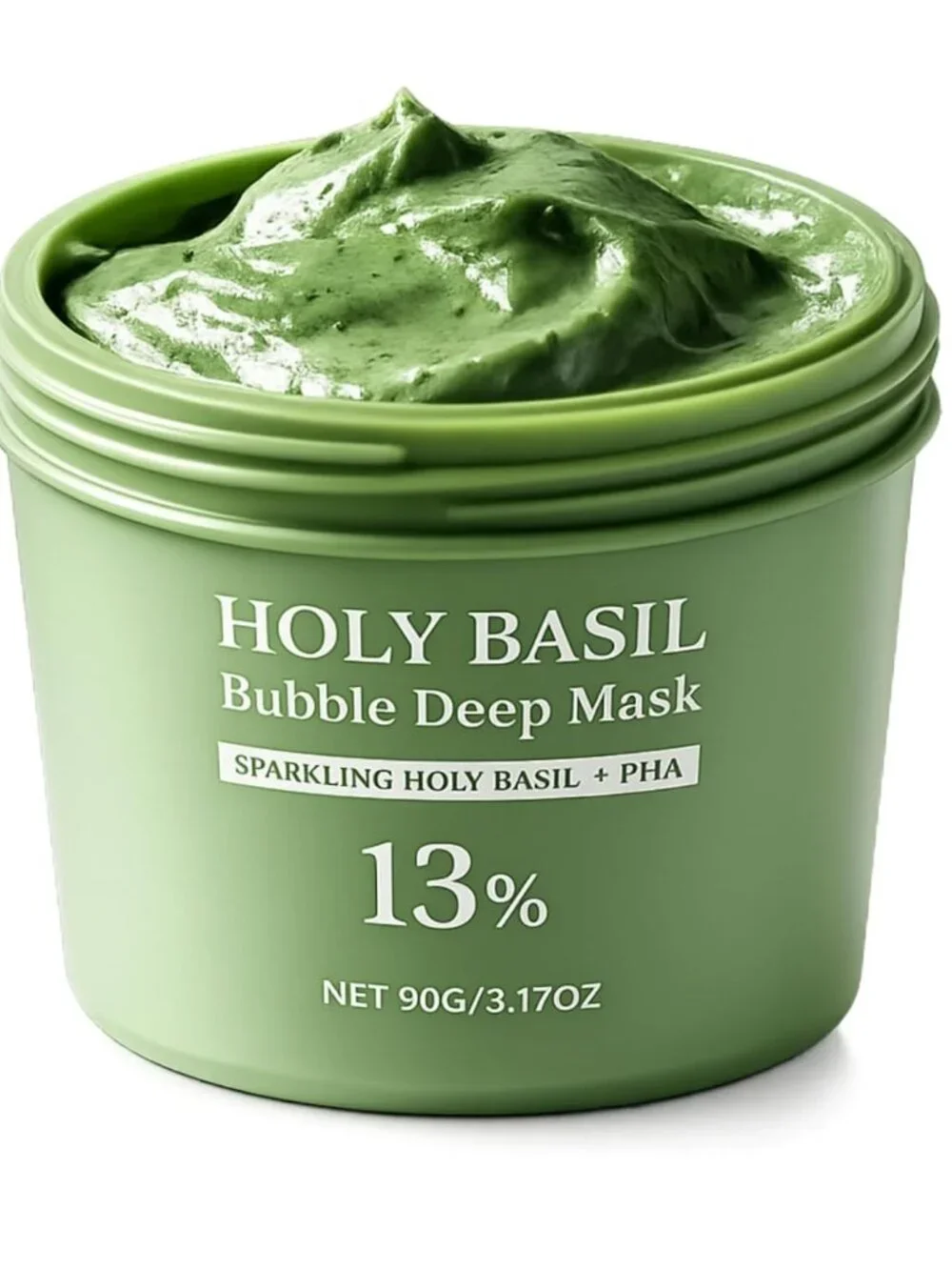 Holy Basil Bubble Deep Mask Clay-to-Foam Face Mask